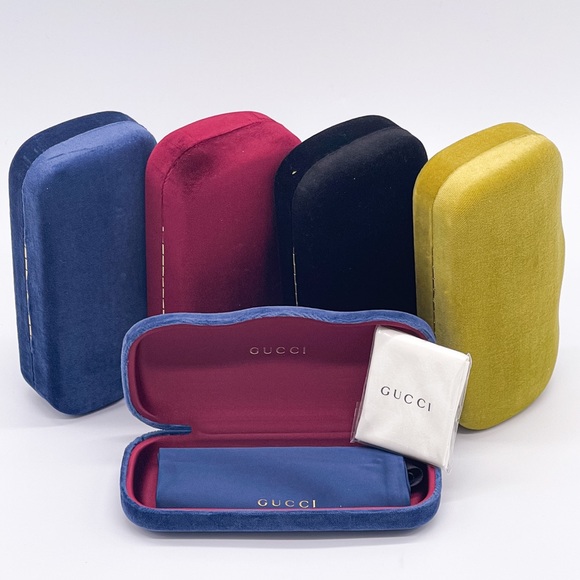 NEW GUCCI GG0160O 001 EYEGLASSES GUCCI GG01600 BLACK EYEWEAR - Picture 14 of 14